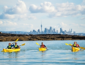 3 kayaks